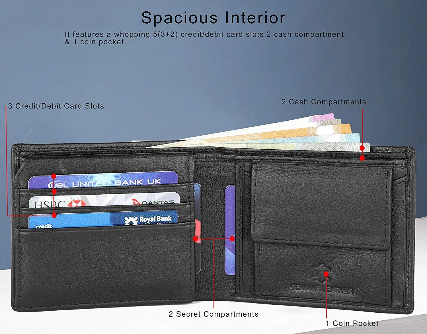 Royster Callus Black Men's Wallet