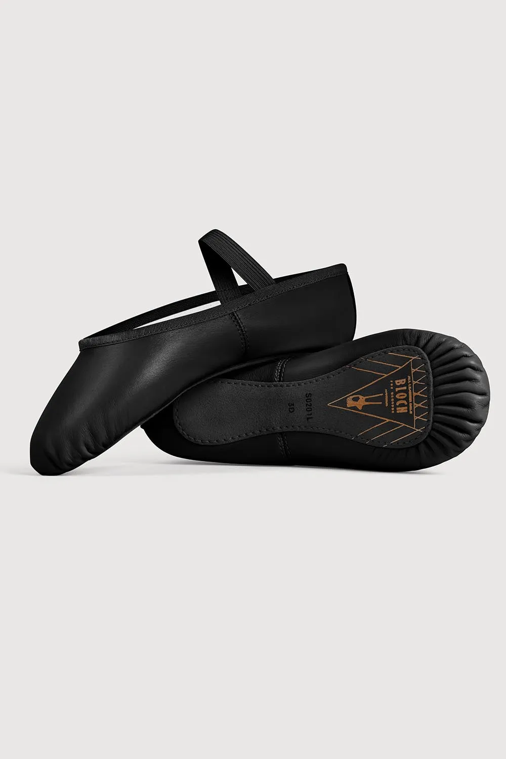 S0201T - Bloch Prolite Leather Toddlers Ballet Flat