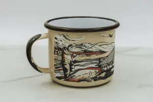 Sage Lodge Enamel Mug