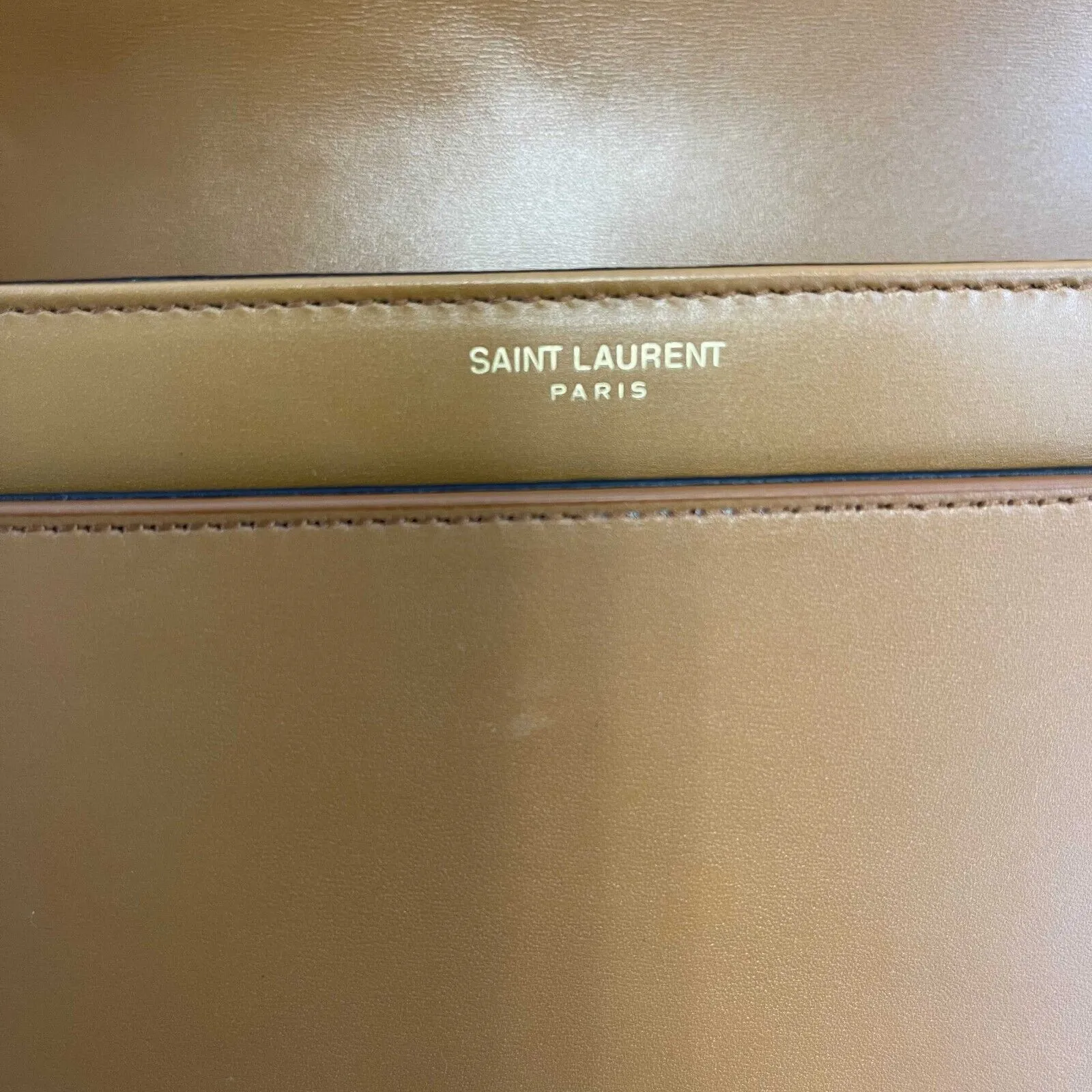 Saint Laurent - Solferino Medium Satchel in Box Saint Laurent Leather Crossbody