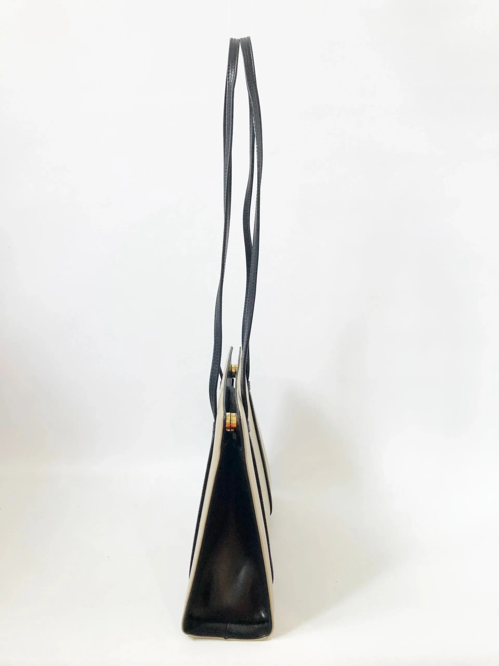 Salvatore Ferragamo Taupe Shoulder Bag