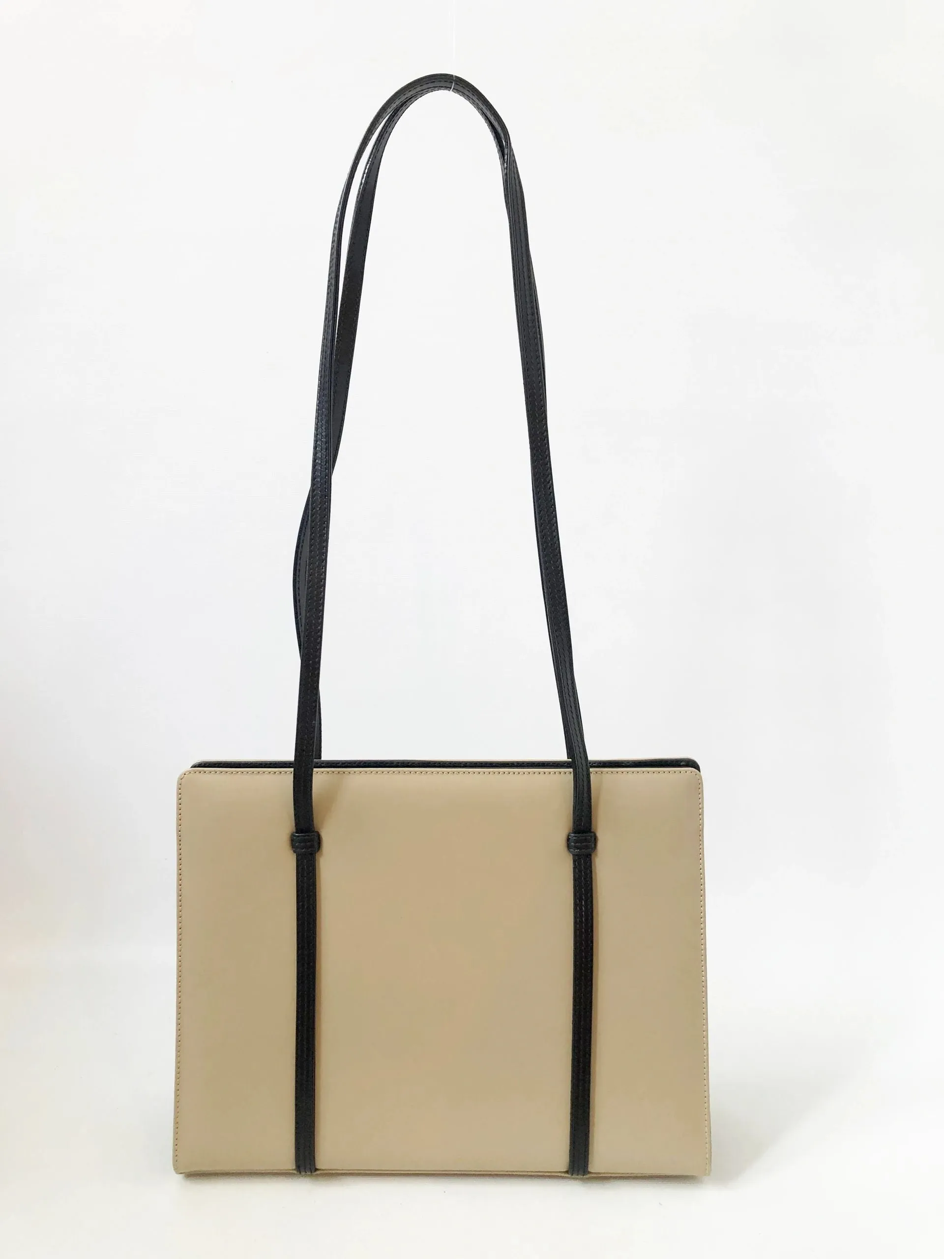 Salvatore Ferragamo Taupe Shoulder Bag