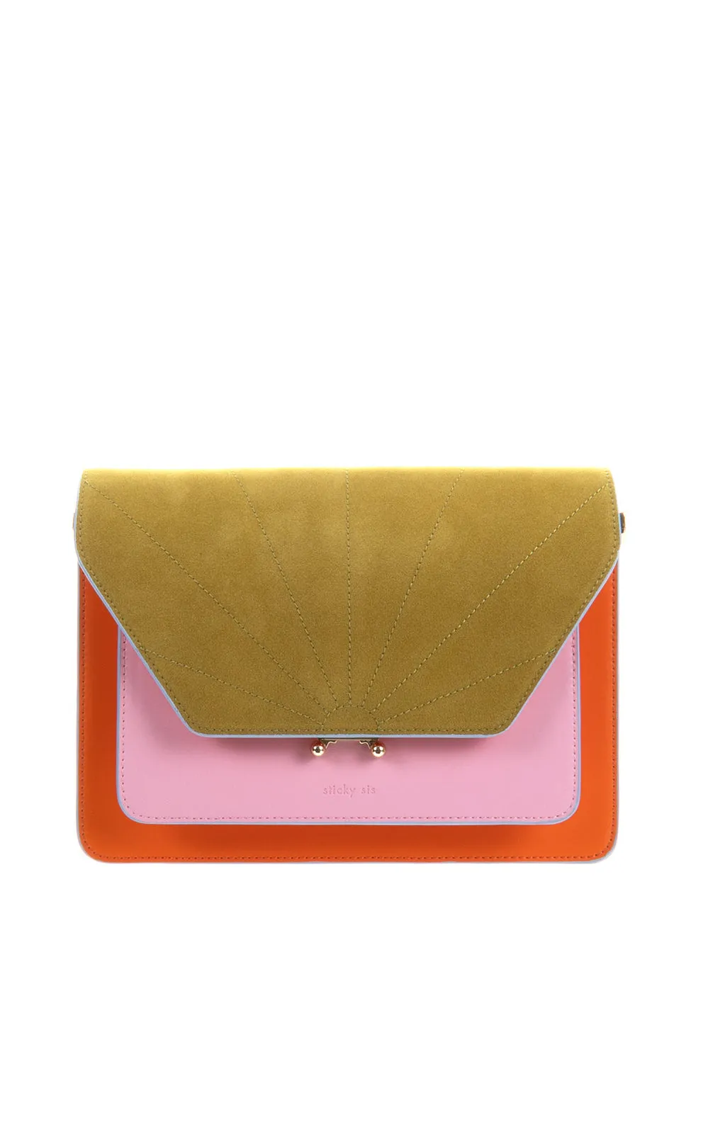 Satchel Il Sole Arancia Orange   Dolce Pink   Lemon Leaf