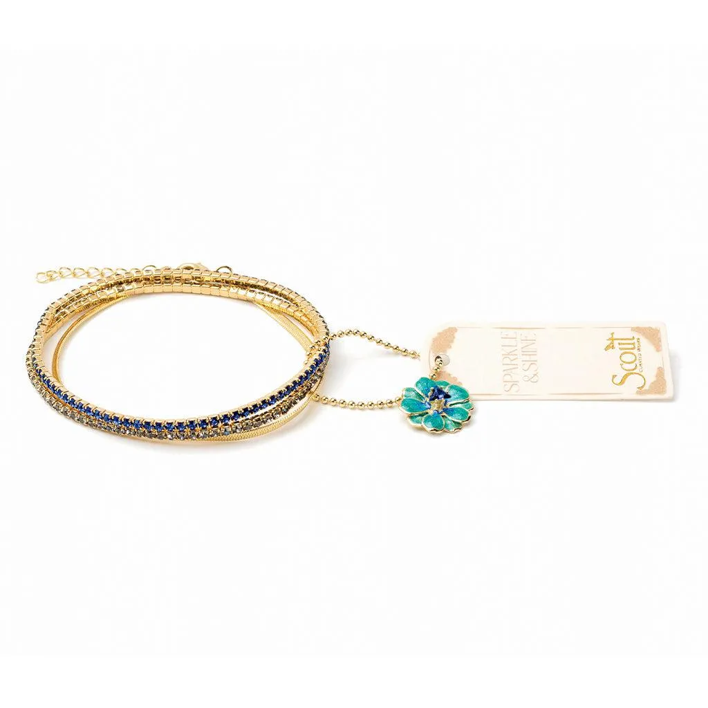 Scout Sparkle & Shine Rhinestone Bracelet Trio