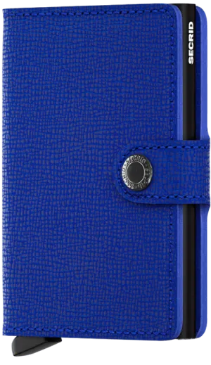 Secrid Miniwallet Crisple - Cobalt