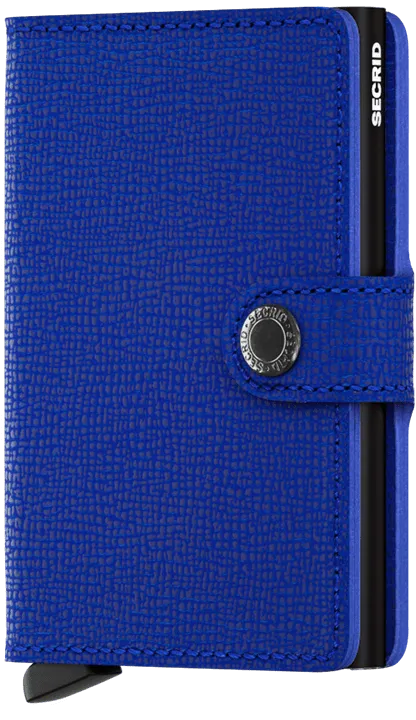 Secrid Miniwallet Crisple - Cobalt