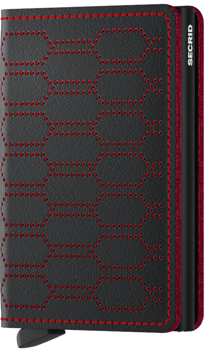 Secrid Slimwallet  - Fuel Black-Red