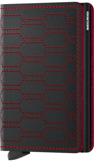 Secrid Slimwallet  - Fuel Black-Red