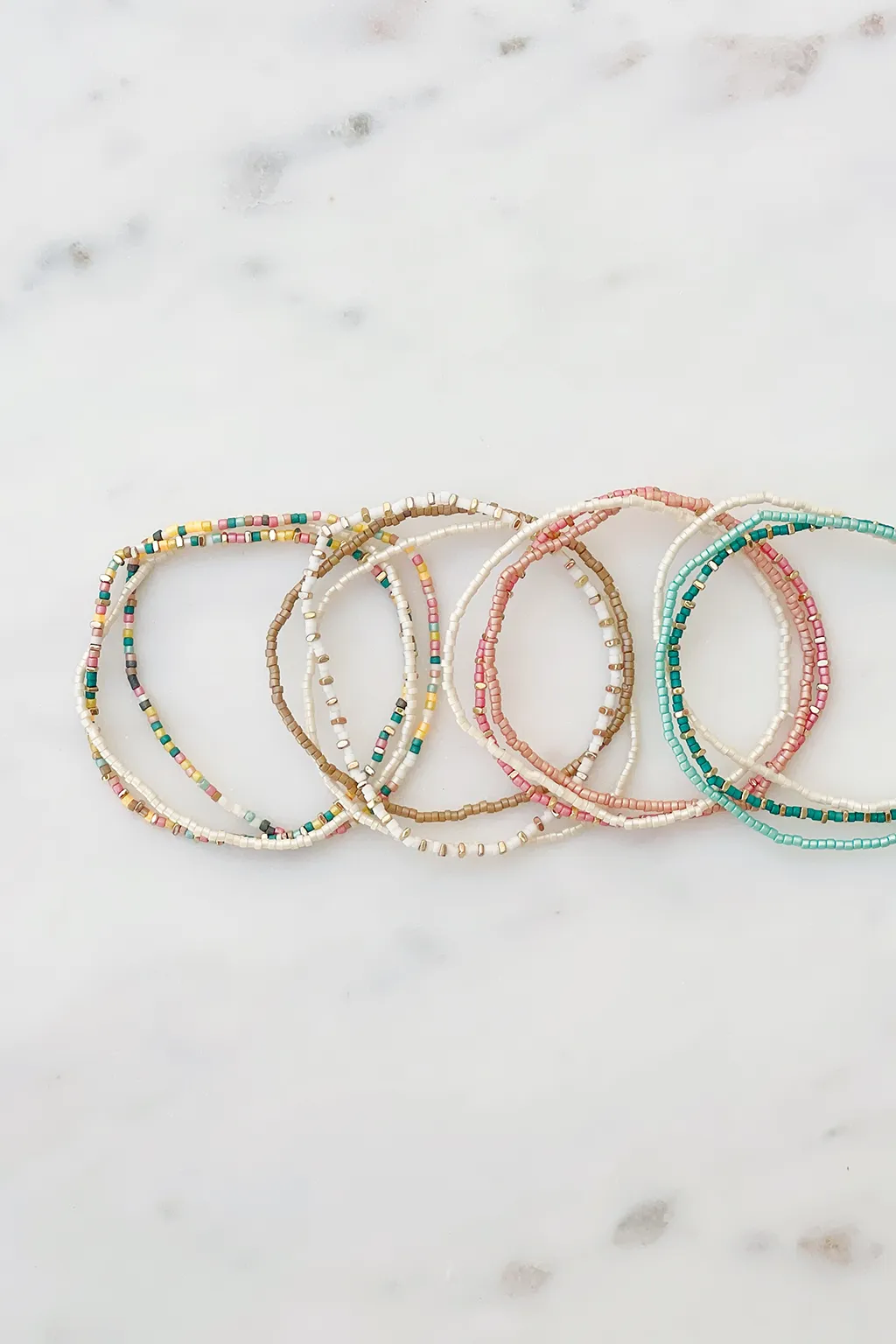 Seed Bead Bracelet Set
