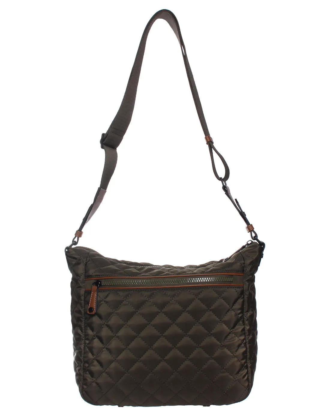 SevenDays Quilted RFID Multi Zip Crossbody
