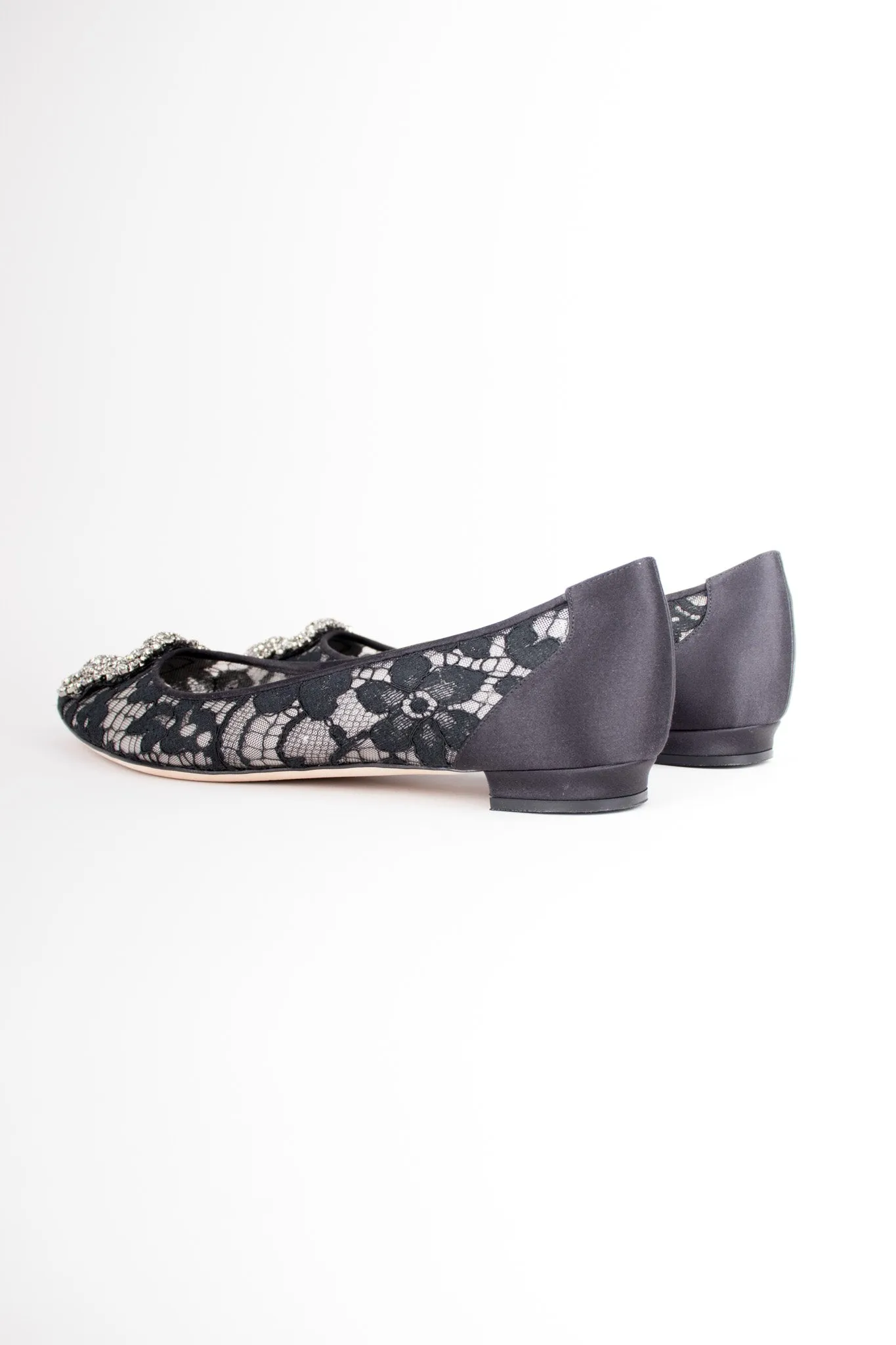 Sheer Lace Hangisi Flats