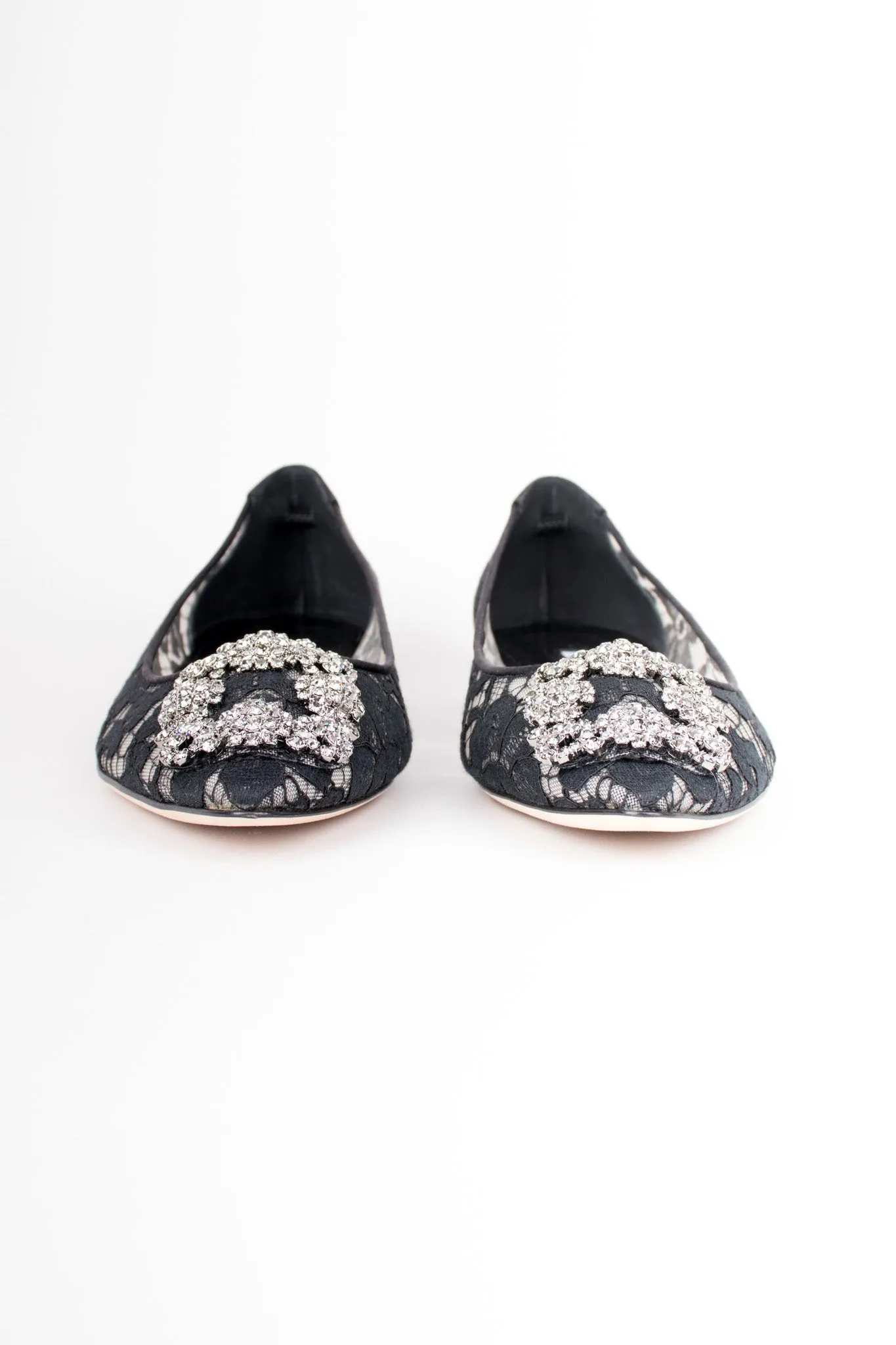 Sheer Lace Hangisi Flats