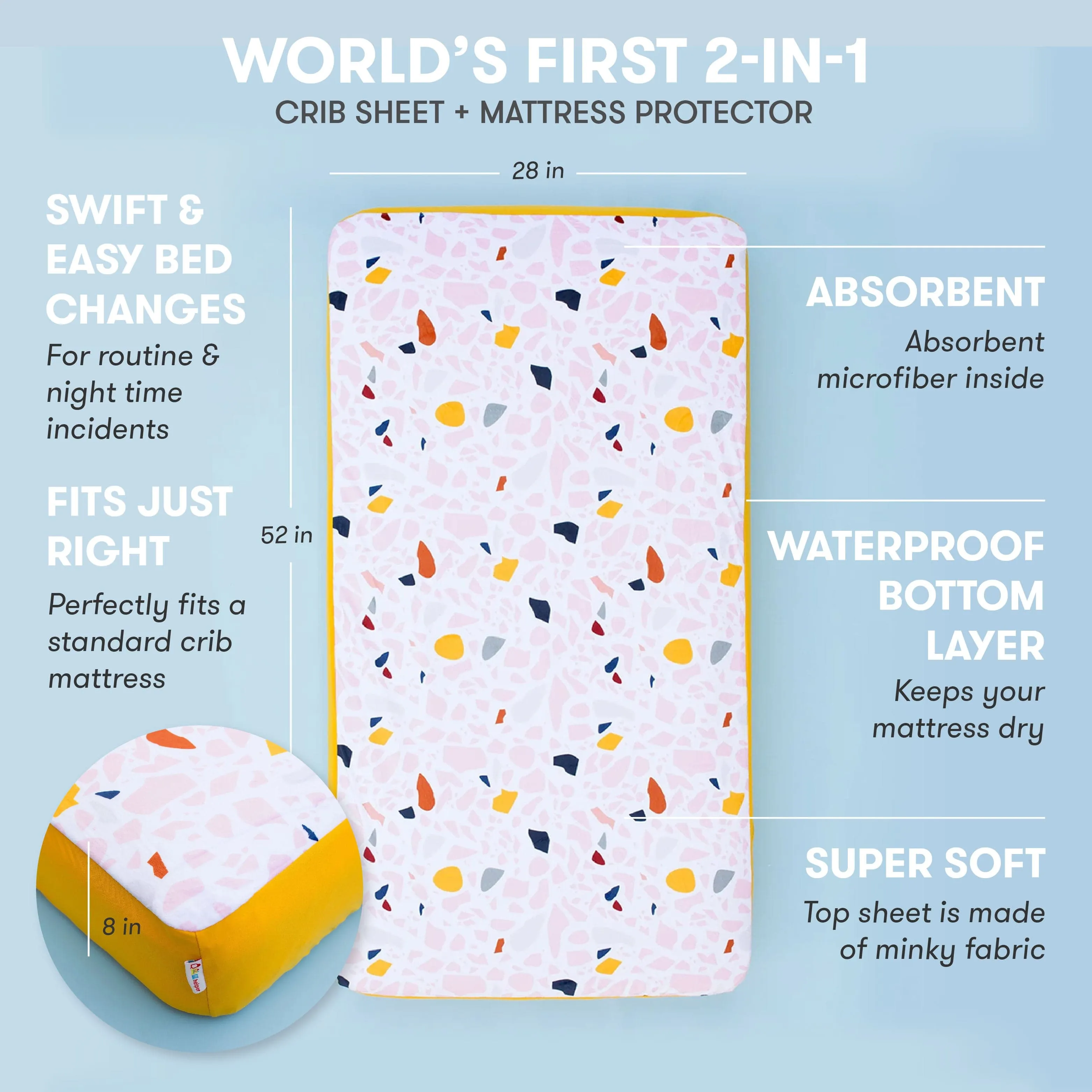 SleepSaver Crib Sheet
