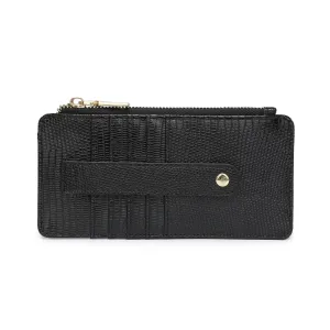 Slim Card Holder Wallet- Black