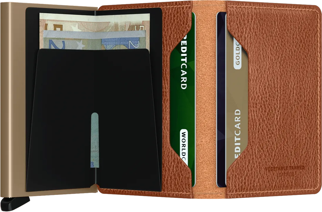 Slim Wallet | Veg Caramello Sand