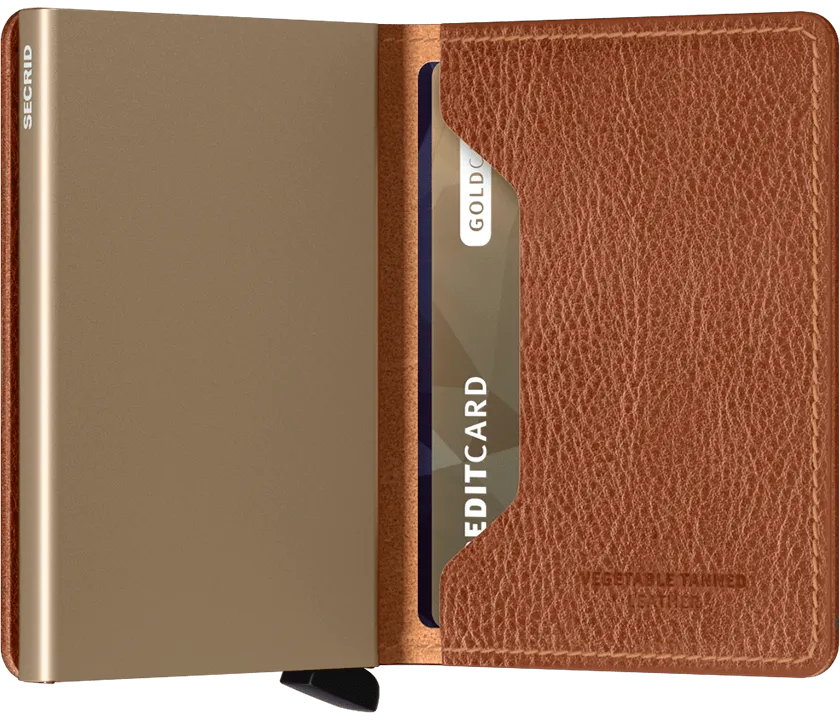 Slim Wallet | Veg Caramello Sand