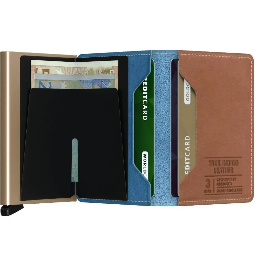Slimwallet Indigo 3 - Sand