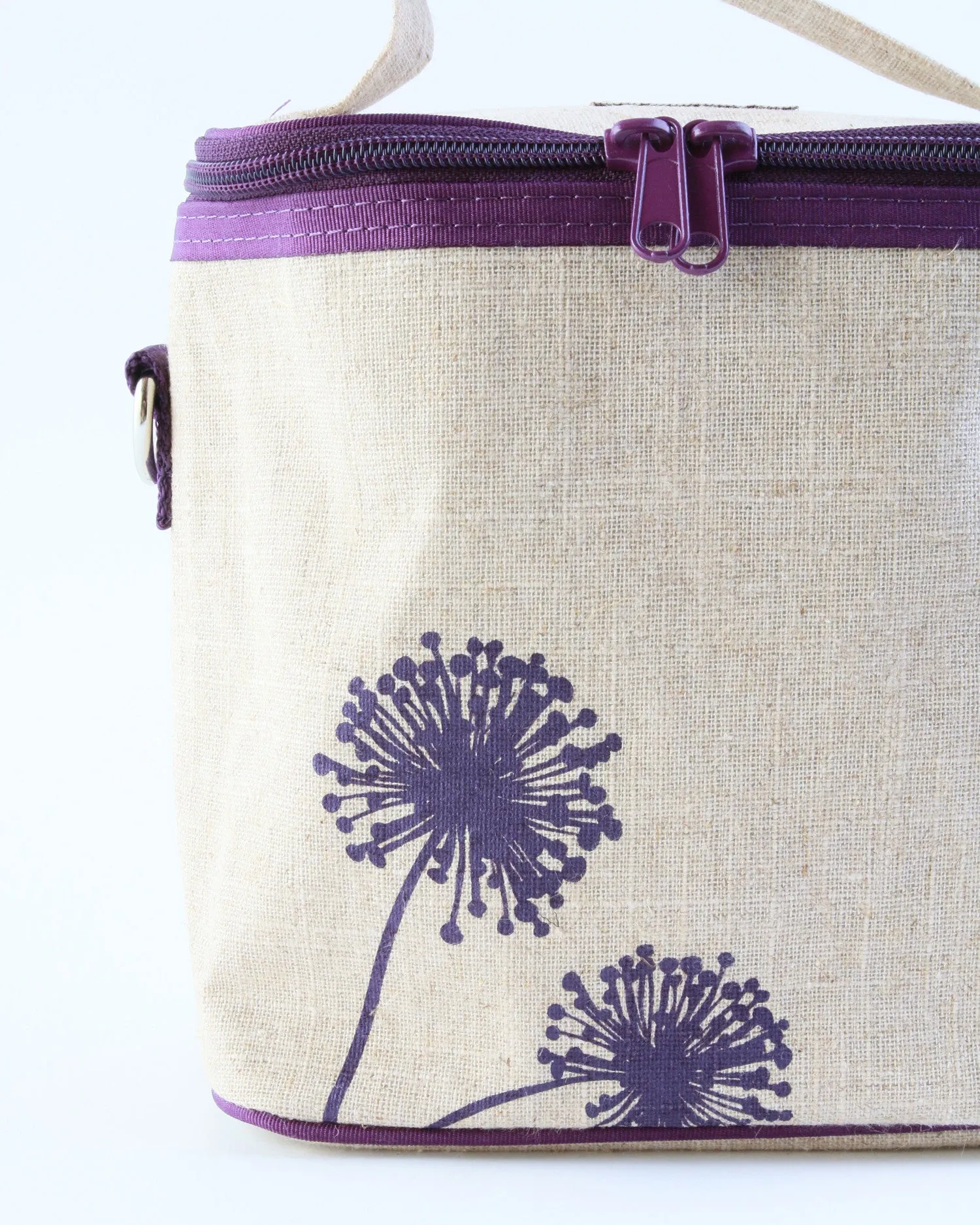 Small Cooler Bag - Purple Dandelion