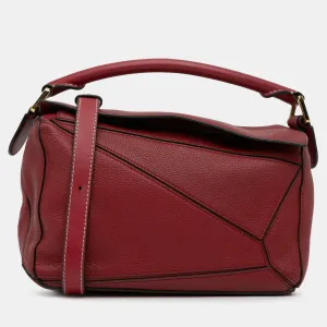 Small Puzzle Satchel Bag