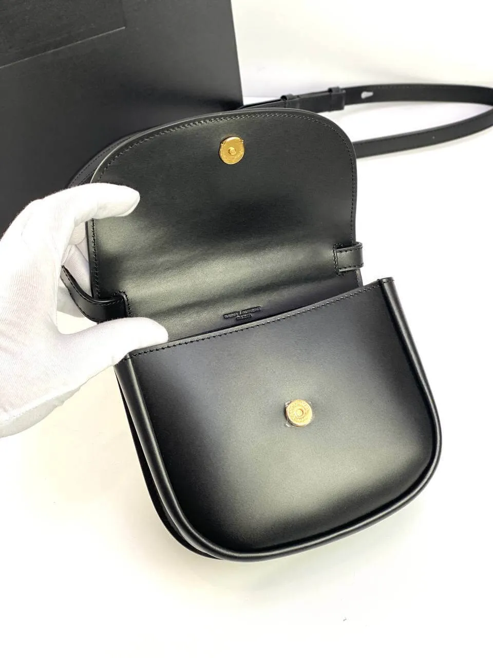 SMALL SMOOTH LEATHER KAIA BAG