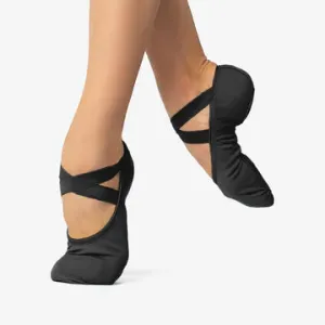 So Dance SD16 "Bliss" Canvas Child Ballet Shoe - Black