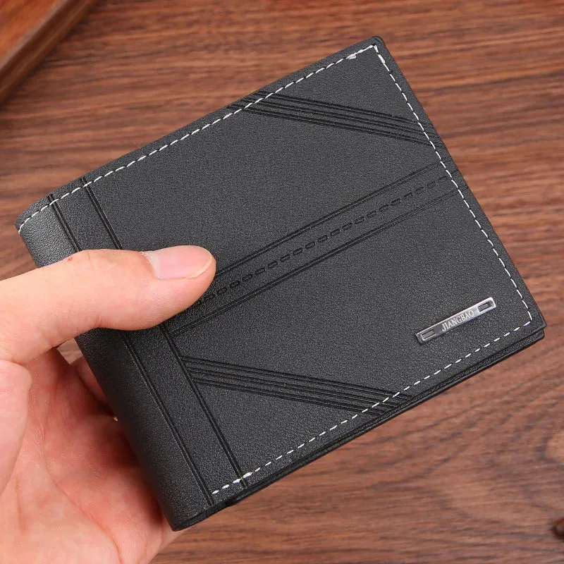 Soft Leather Horizontal Business Wallet