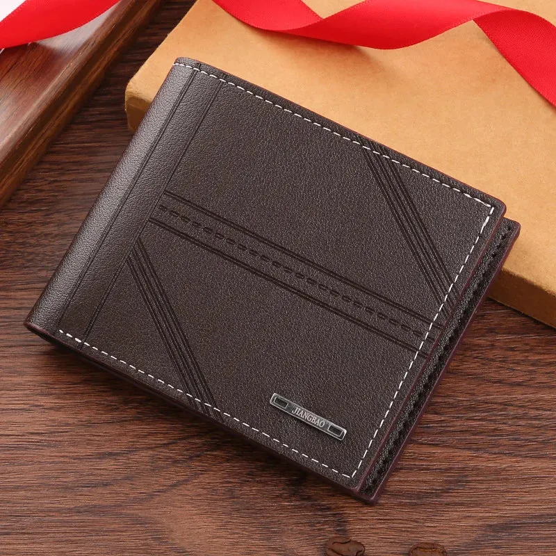 Soft Leather Horizontal Business Wallet