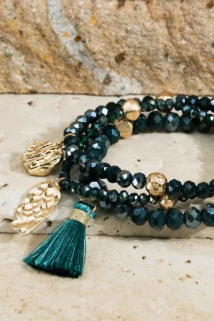 Something Special Bracelet Set- Teal