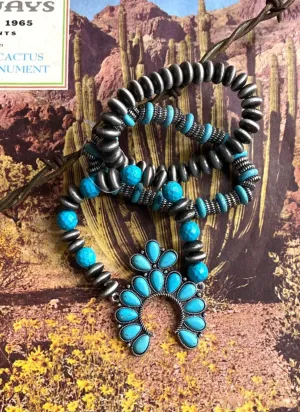 Squash Blossom Stretch Bracelet