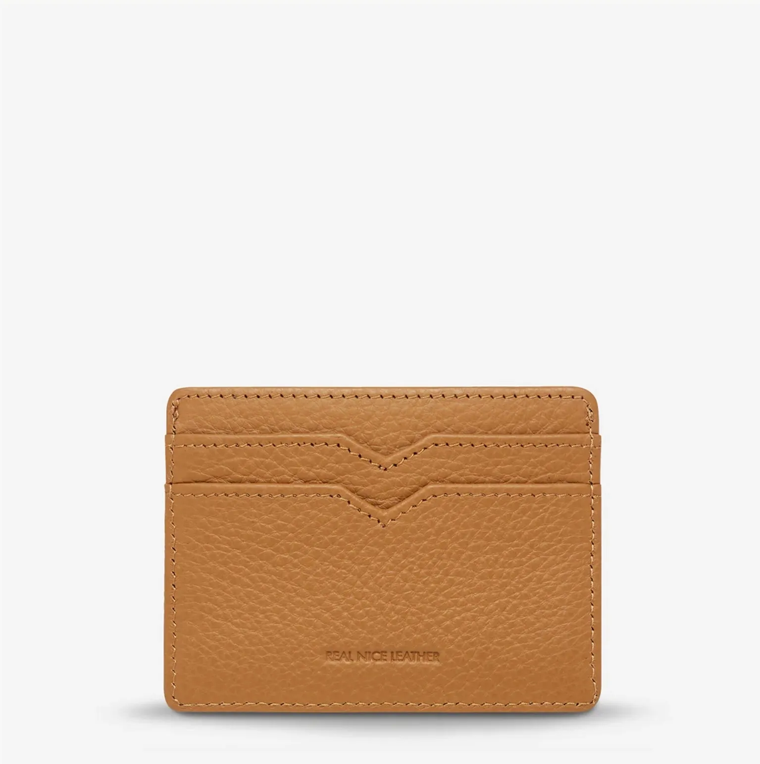Status Anxiety II TOGETHER For Now Card Wallet - tan