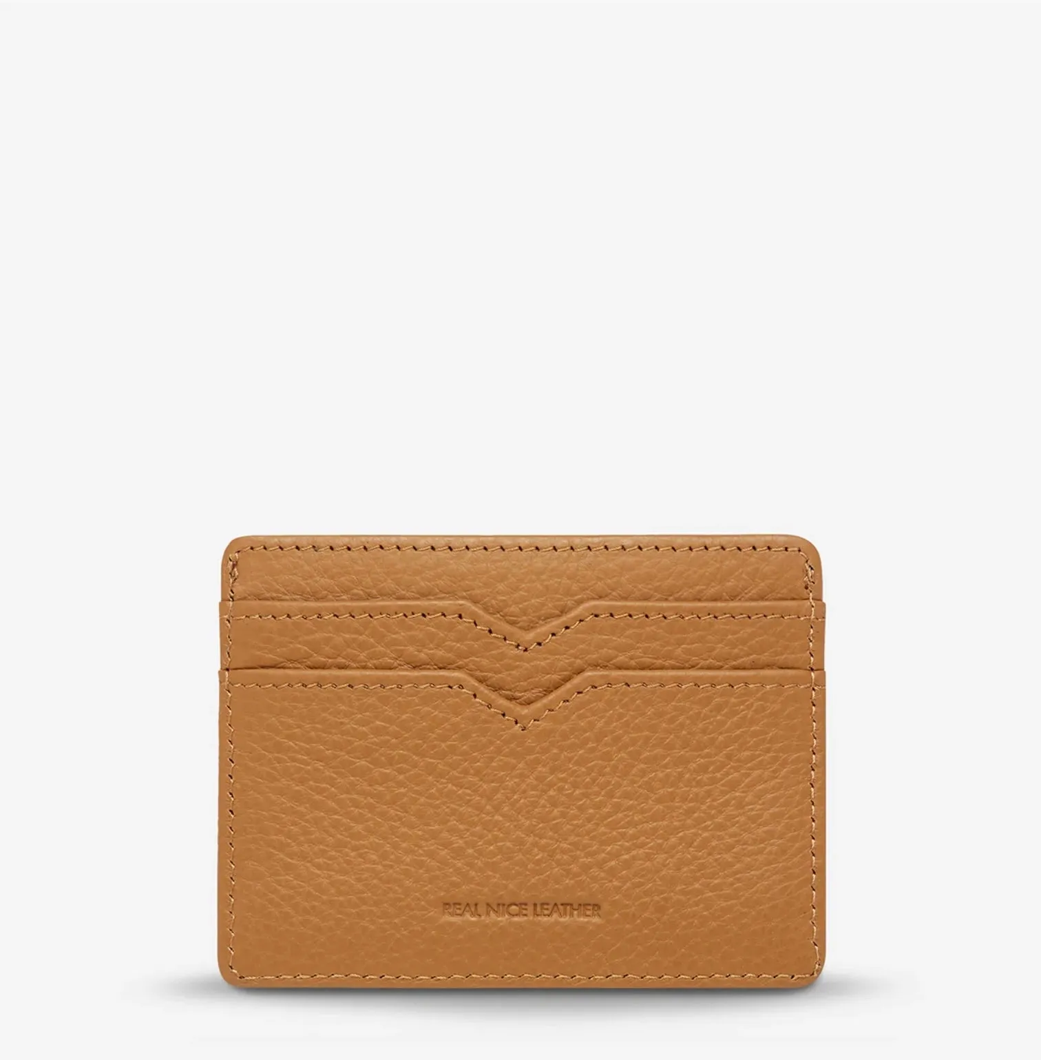 Status Anxiety II TOGETHER For Now Card Wallet - tan