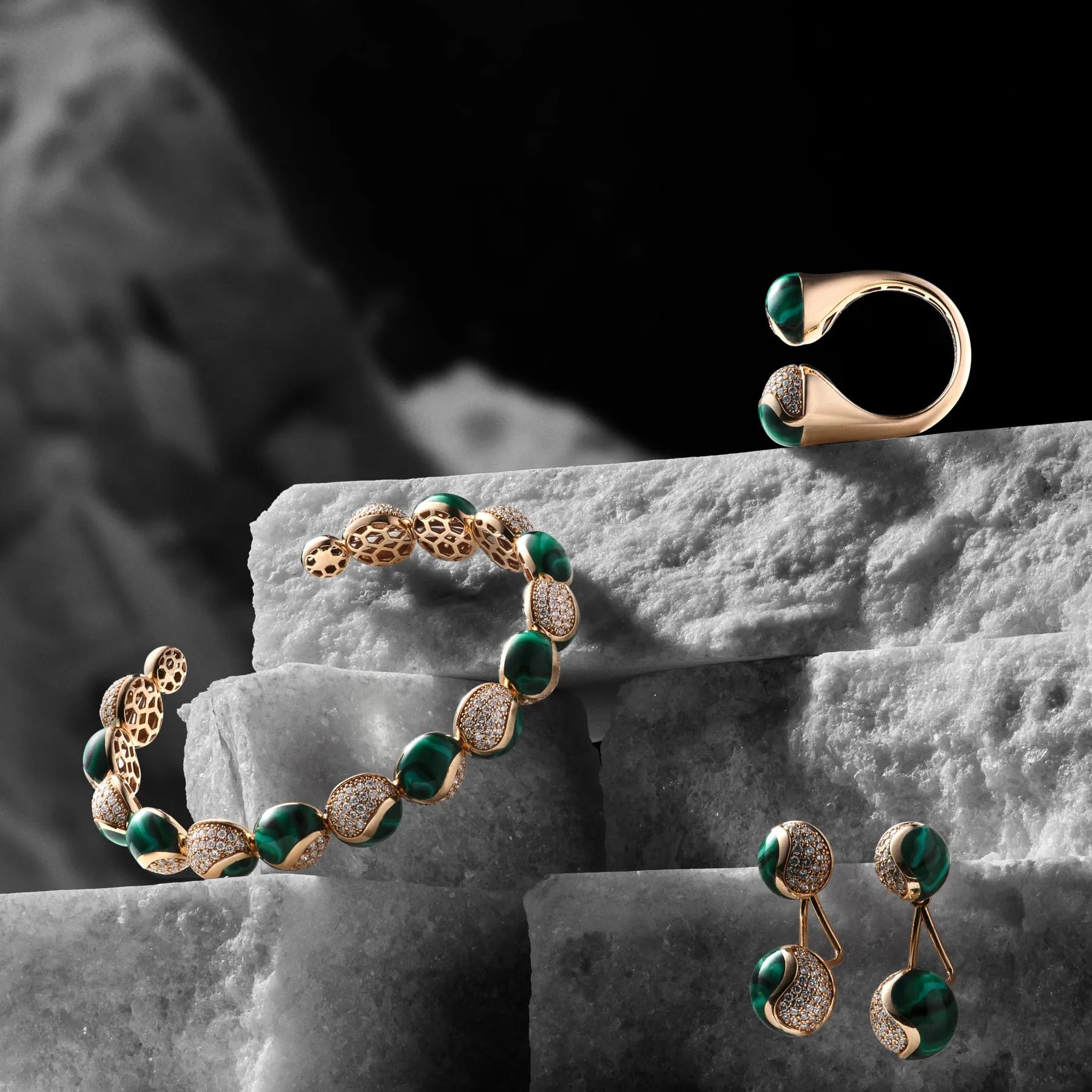 STELLAR MALACHITE BRACELET
