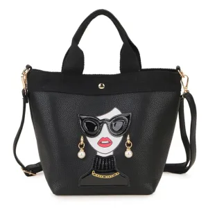 Straw Character Badge Pattern Women Vacation Totes Purses and Handbags Crossbody New Arrivals for Girl Shoulder Bag Designer