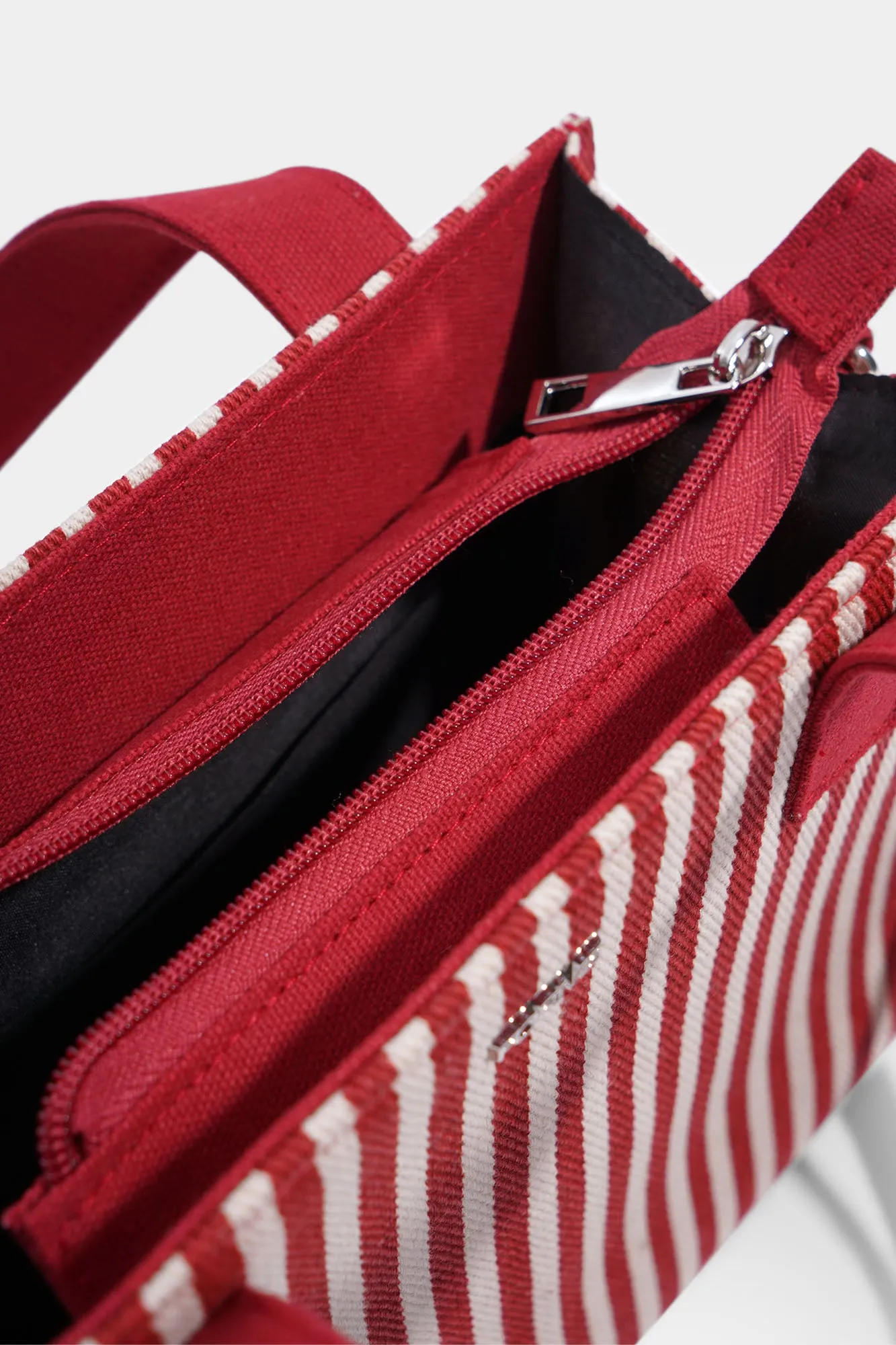 Striped Canvas Bag