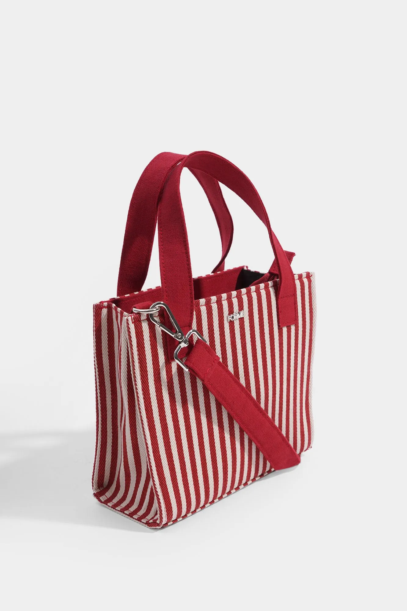 Striped Canvas Bag