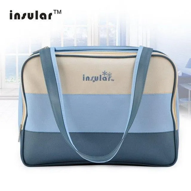 Striped Style Multi-functional Maternity Backpack