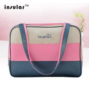 Striped Style Multi-functional Maternity Backpack