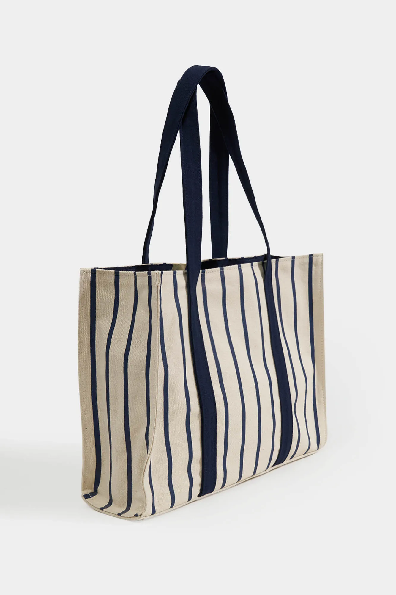 Striped Tote Bag