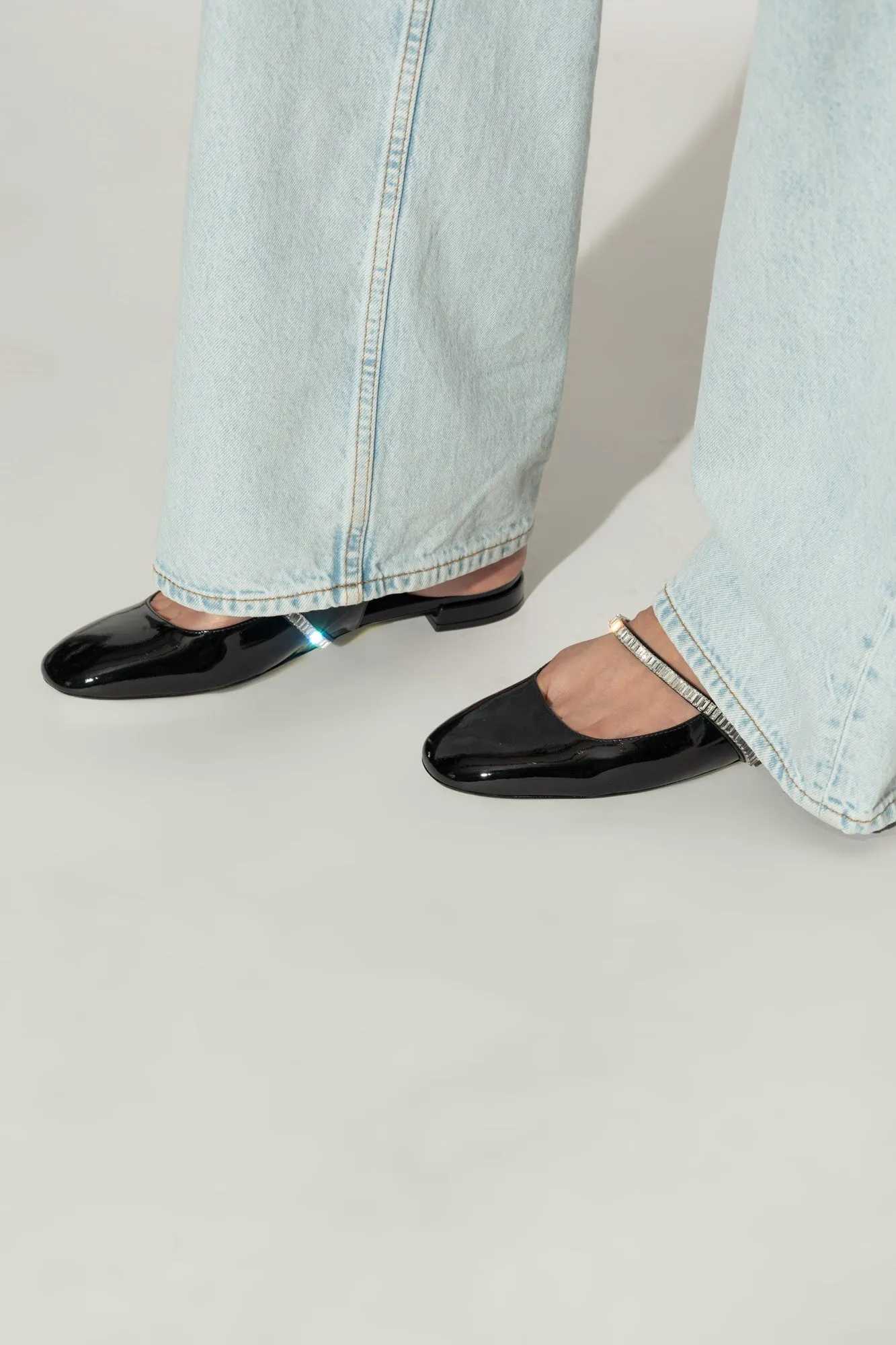 Stuart Weitzman Stefanie ballet flats in BLACK - 8.5