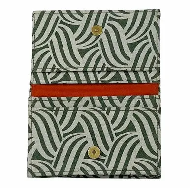 Sustainable Canvas Card Wallets