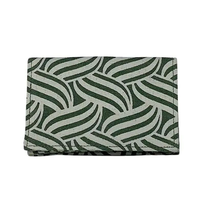 Sustainable Canvas Card Wallets