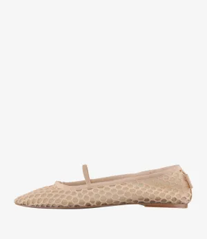Swan ballet flats