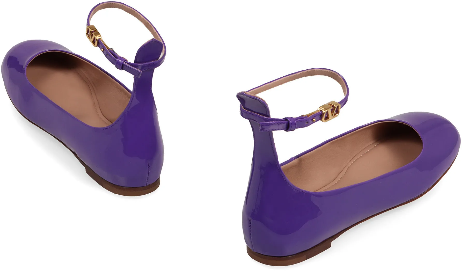 Tan-Go leather ballet flats