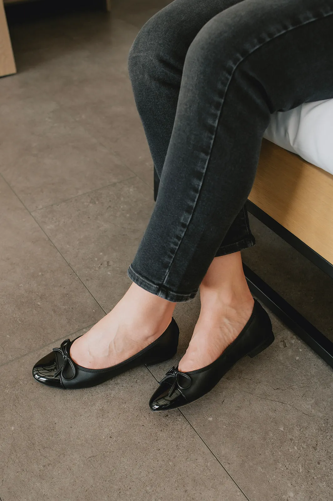 The Ellison Ballet Flat - NAT