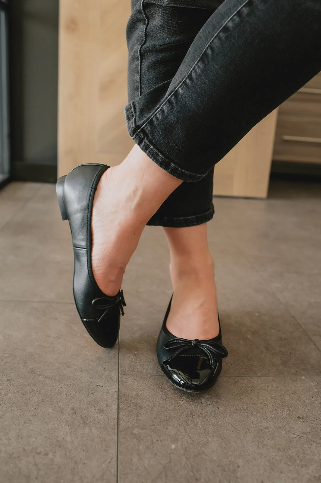 The Ellison Ballet Flat - NAT