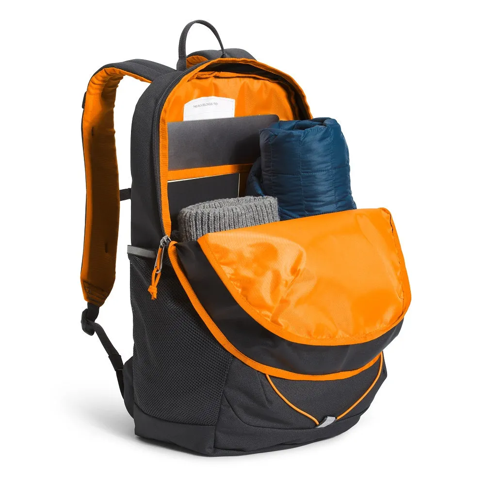 The North Face Youth Court Jester Backpack (Asphalt Grey/Cone Orange)