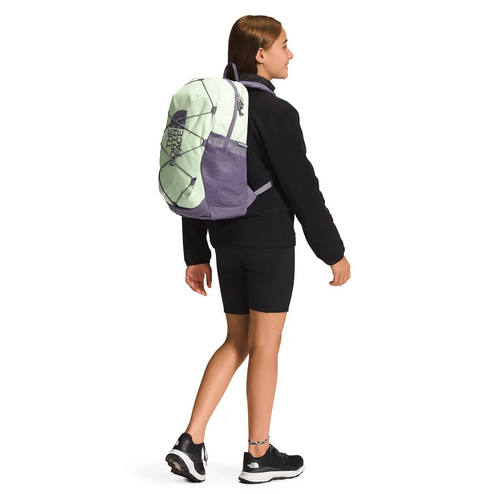 The North Face Youth Court Jester Backpack (Lunar Slate/Lime Cream)