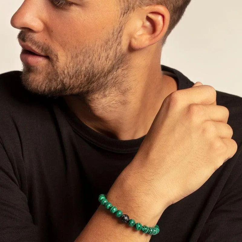 Thomas Sabo Bracelet - Black Cat - Green