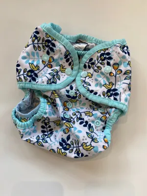 Thrifted Thirsties Duo Wrap - Snaps - Birdie (EUC)