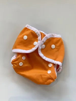 Thrifted Thirsties Duo Wrap - Snaps - Mango (EUC)